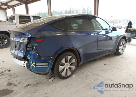 2020 Tesla Model Y Long Range Dual Motor All-Wheel Drive z USA, uszkodzony, nr VIN 5YJYGDEE0LF013735